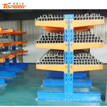 industrial steel structure cantilever racking for storage long pipes